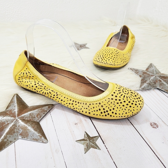 Vionic Women's Robyn Ballet Flat Shoes Buttercup Yellow Size 7.5 - Picture 1 of 11